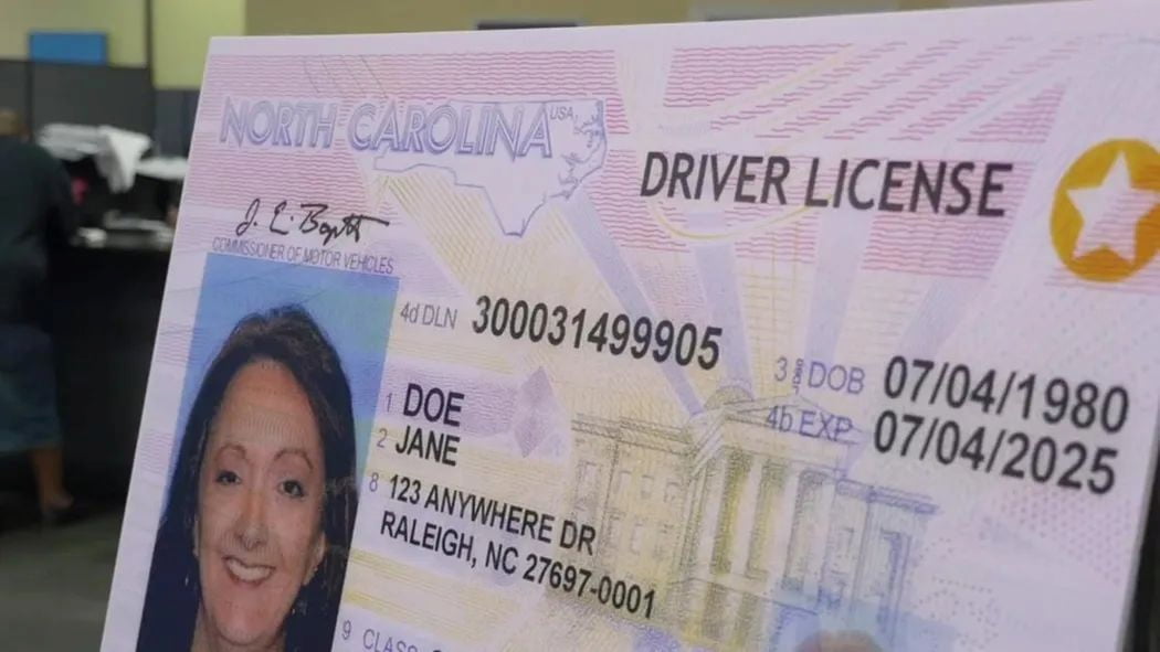 NC Driver License